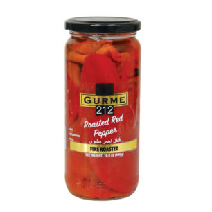 Gurme212 Roasted Red Pepper  500cc Jar