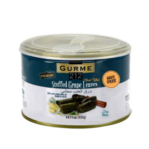 Gurme212 Stuffed Grape Leaves – Premium  400g Tin