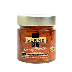 Gurme212 Semi Dried Cherry Tomatoes  255cc jar