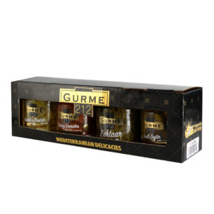 Gurme212 Mediterranean Delicacies Box  4x 255cc jar