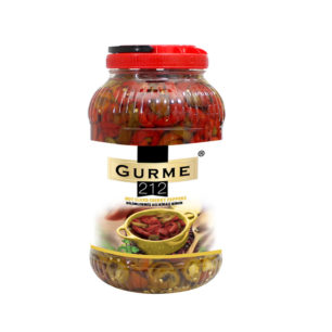 Gurme212 Hot Sliced Cherry Peppers 3800g Gallon Pet