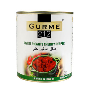 Gurme212 Sweet Picante Cherry Pepper A10 Tin