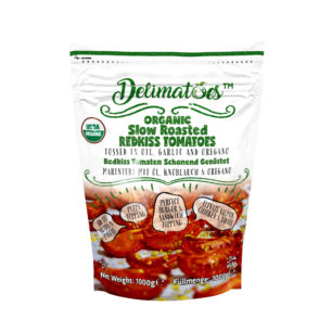 Delimatoes Organic Slow Roasted Redkiss Tomatoes 1000g Doypack